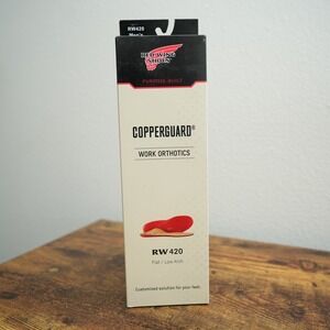 Red Wing Shoes Copperguard Work Orthotics RW420‎ Flat/Low Arch Size 7 Men's
